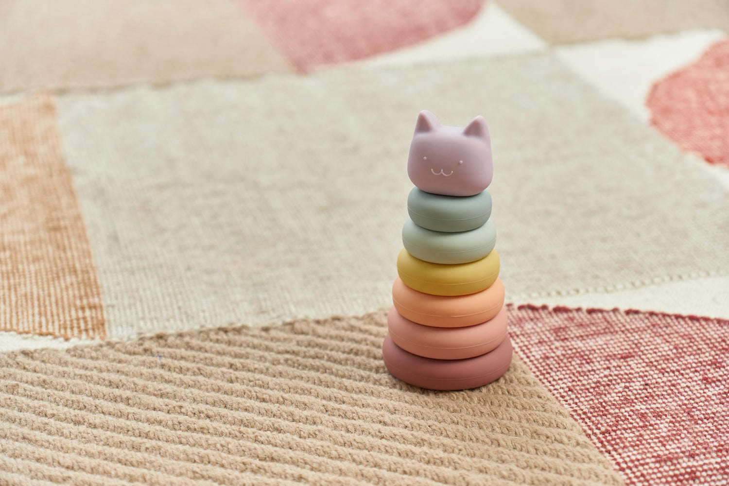 Silicone Stackable - Cat