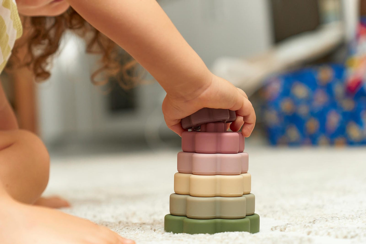 Silicone Stackable - Flower