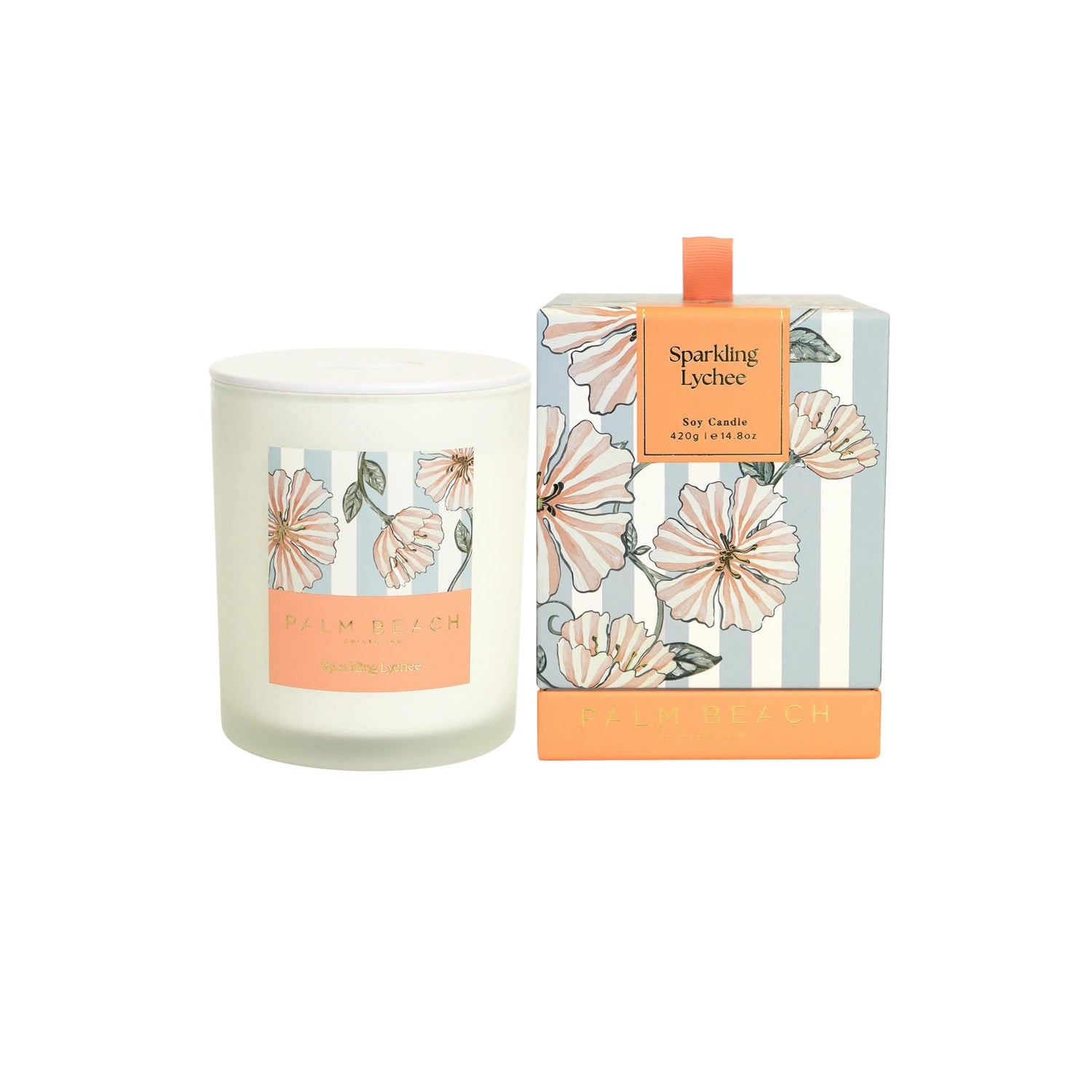 Palm Beach Sparkling Lychee 420g Standard Candle