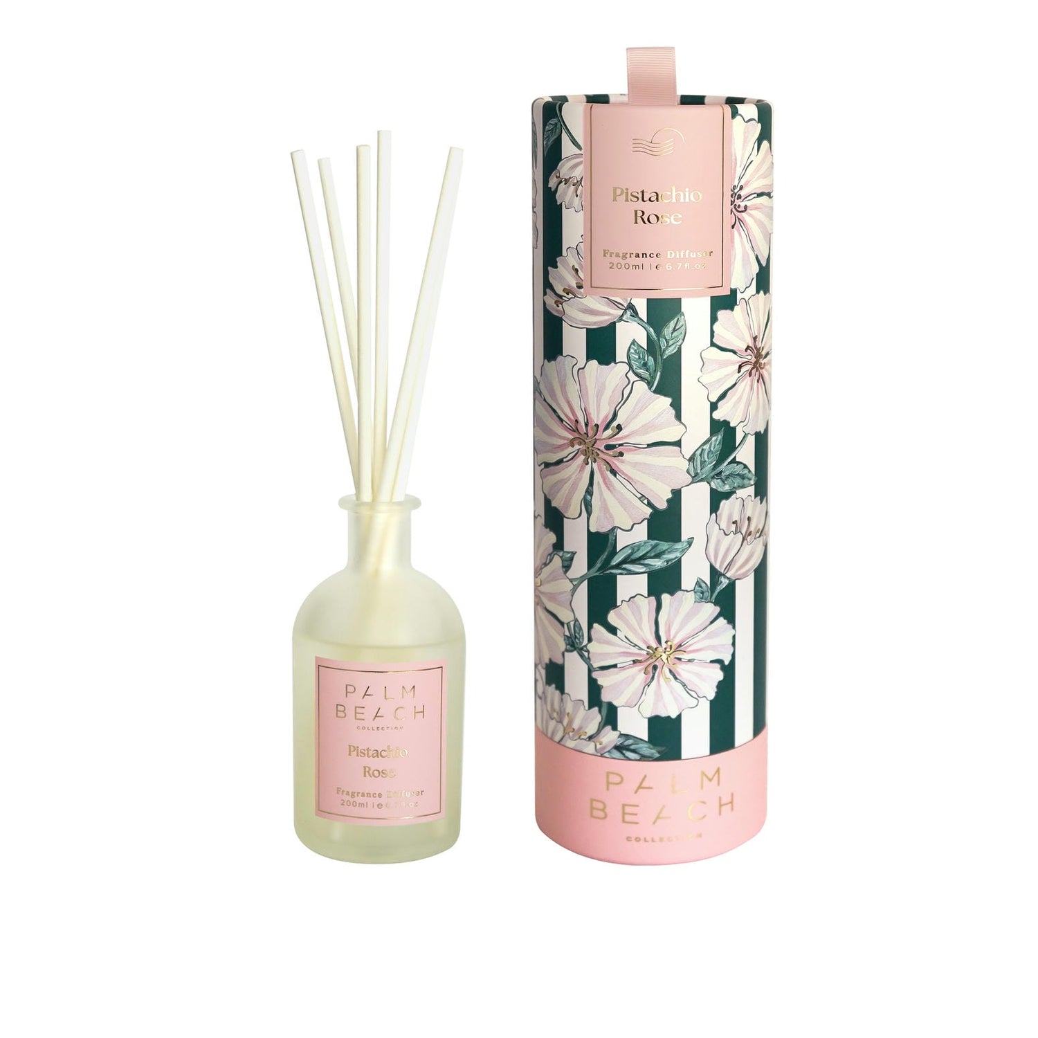 Palm Beach Pistachio Rose 200ml Fragrance Diffuser