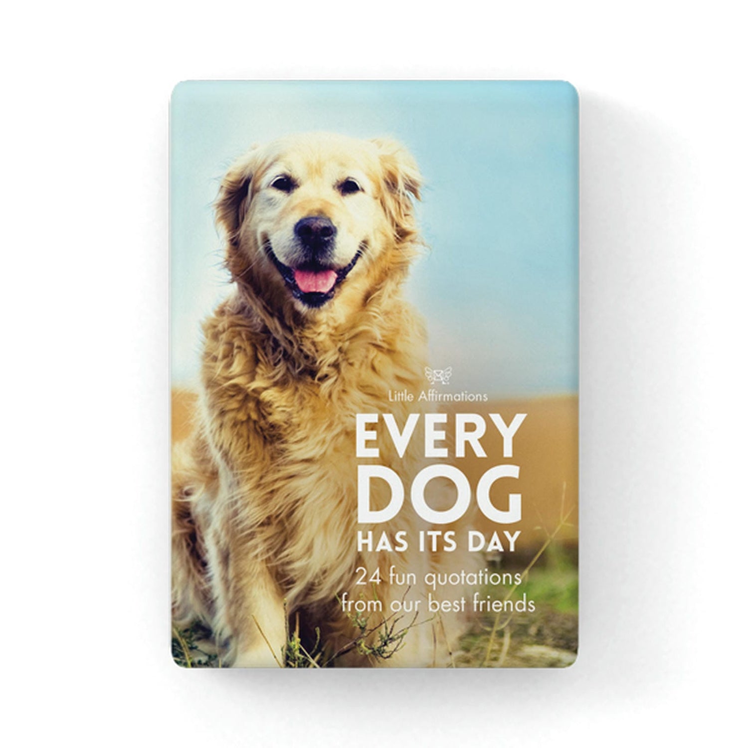 DOG - Every Dog Has It's Day - 24 Animal affirmation cards + stand
