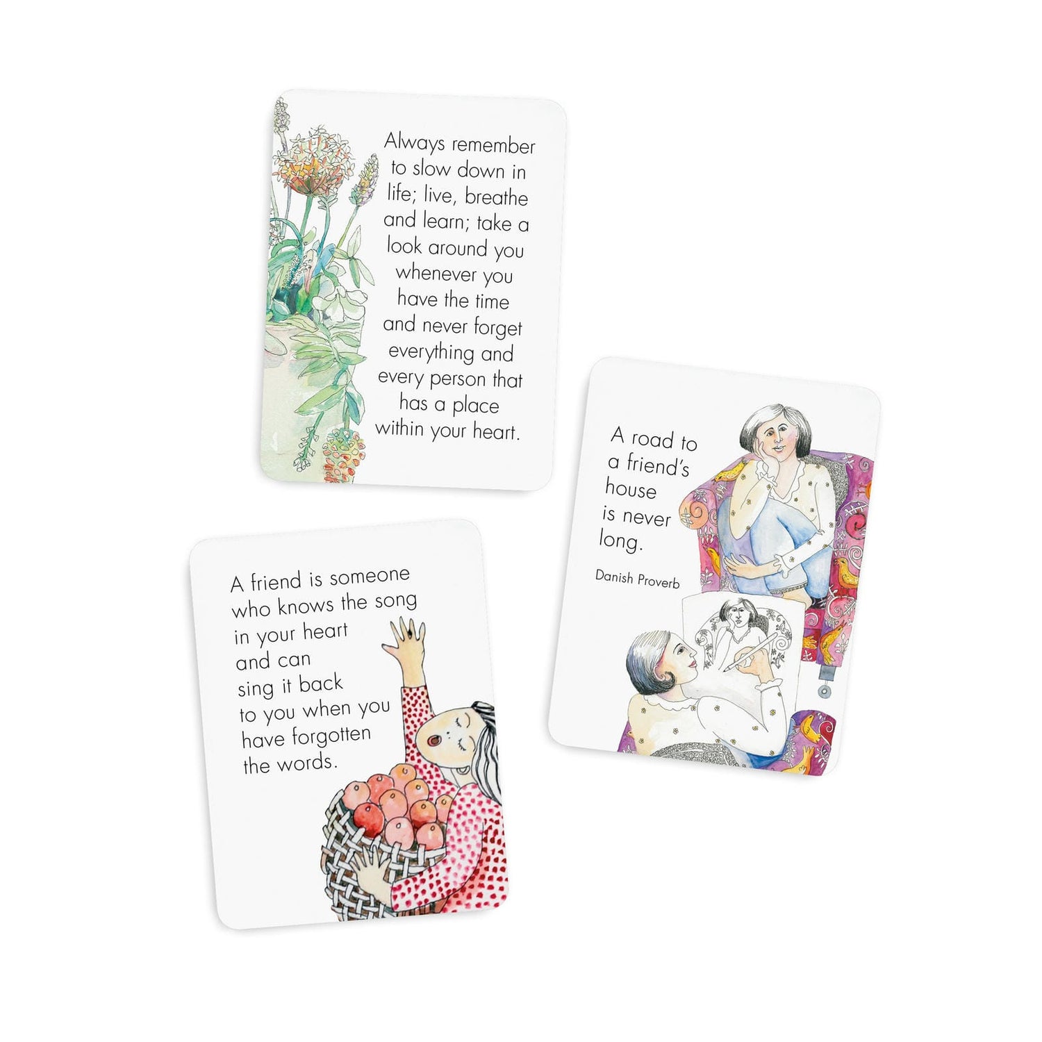 Friendship - 24 Inspirational Affirmation Cards DFR