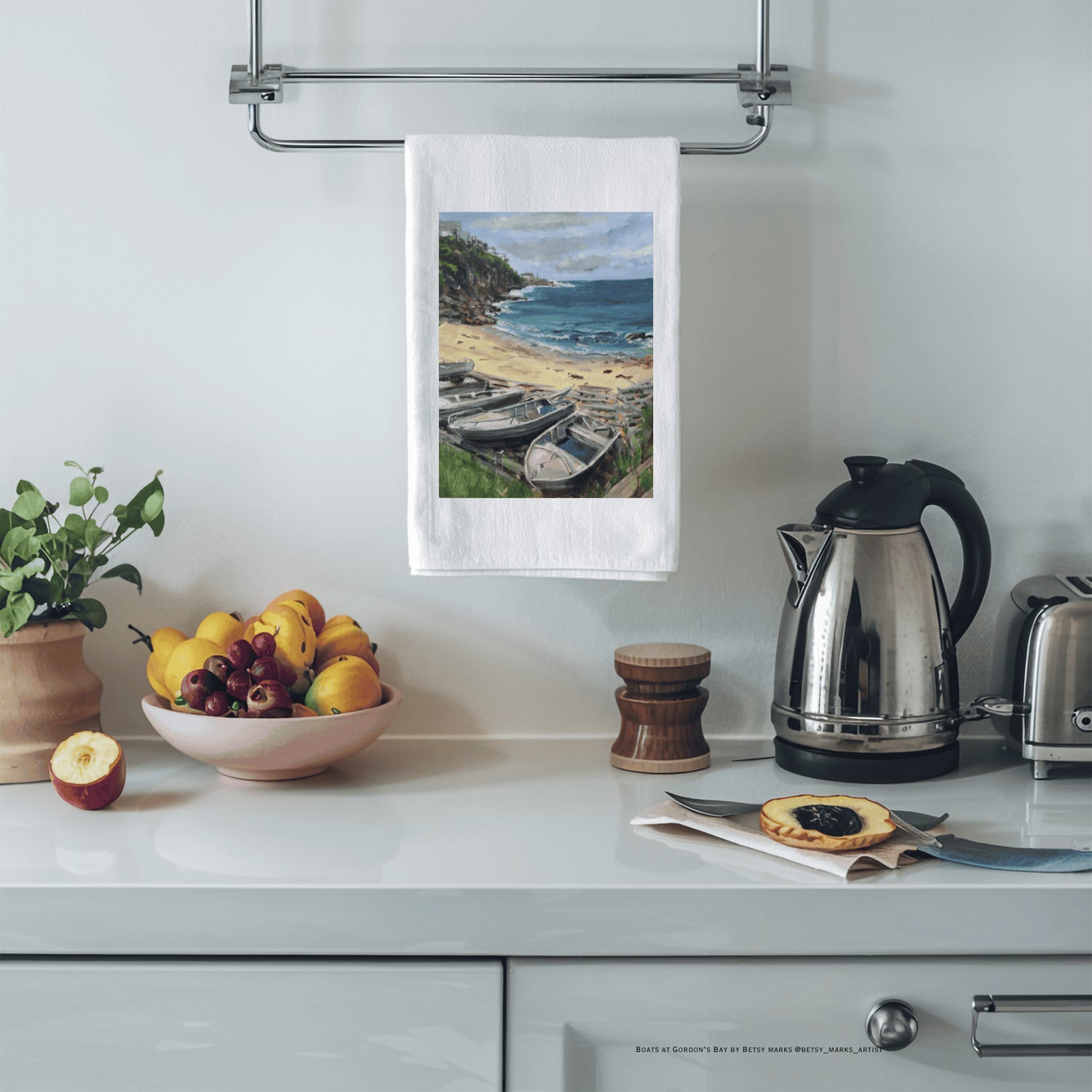 Betsy Marks Tea Towel Gordans Bay