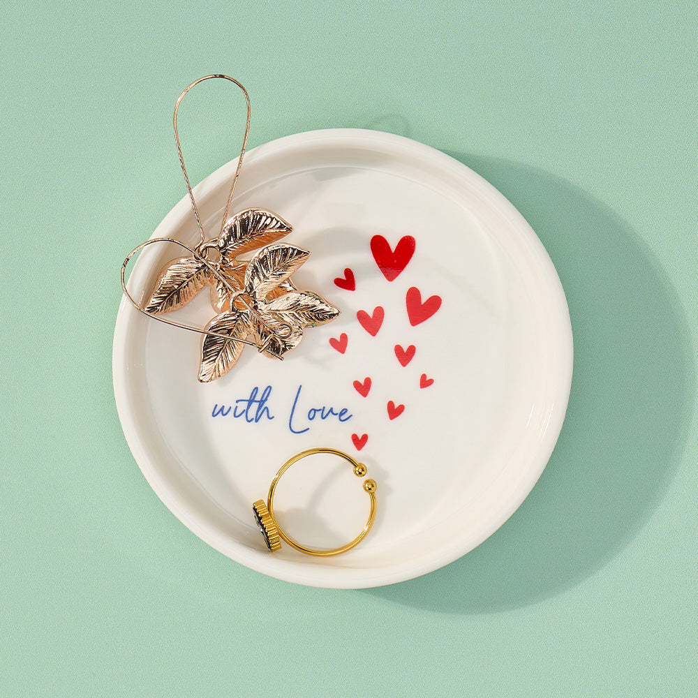 Mini Trinket Dish - With Love